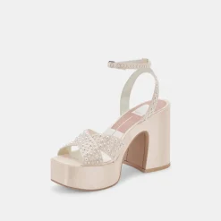 Wessi Pearl Heels Vanilla Pearls