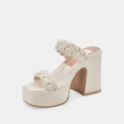 Wiley Heels Ivory Stella