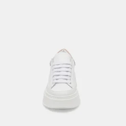 Wyett Sneakers White Tan Leather