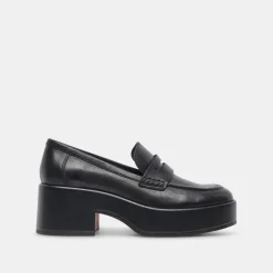 Yanni Loafers Black Leather