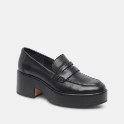 Yanni Loafers Black Leather