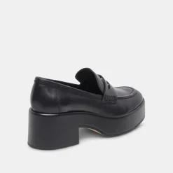 Yanni Loafers Black Leather