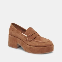 Yanni Loafers Chestnut Suede