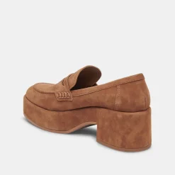 Yanni Loafers Chestnut Suede