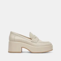 Yanni Loafers Ivory Leather