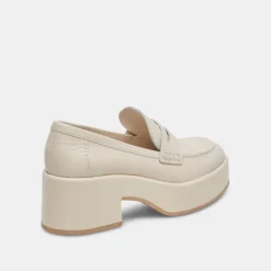 Yanni Loafers Ivory Leather
