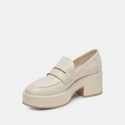 Yanni Loafers Ivory Leather