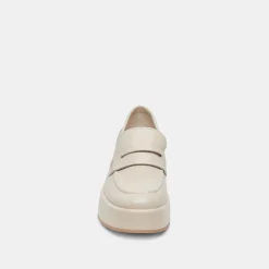 Yanni Loafers Ivory Leather