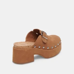 Yevan Clogs Praline Nubuck