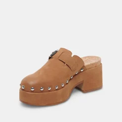 Yevan Clogs Praline Nubuck