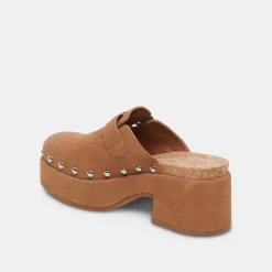 Yevan Clogs Praline Nubuck