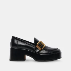 Yonder Loafers Midnight Crinkle Patent