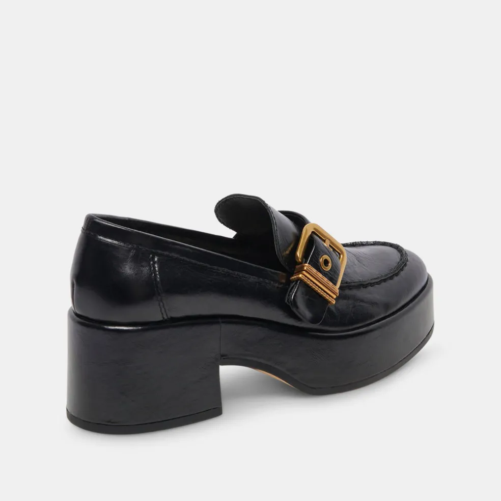 Yonder Loafers Midnight Crinkle Patent
