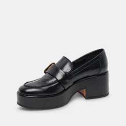Yonder Loafers Midnight Crinkle Patent