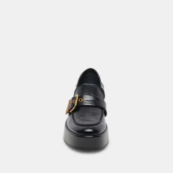 Yonder Loafers Midnight Crinkle Patent