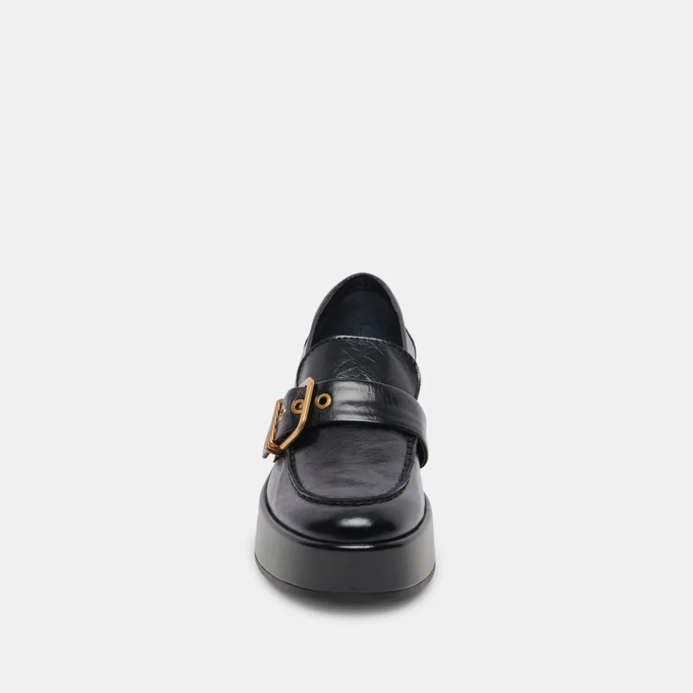 Yonder Loafers Midnight Crinkle Patent