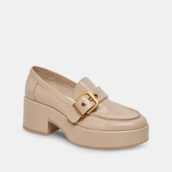 Yonder Loafers Sesame Crinkle Patent