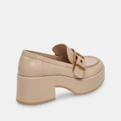 Yonder Loafers Sesame Crinkle Patent