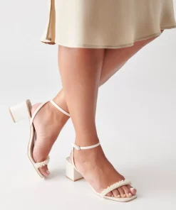 Zalima Heels Vanilla Pearls