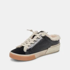 Zantel Sneakers Black Woven