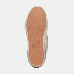 Zantel Sneakers Platinum Distressed Leather