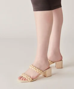 Zeno Sandals Lt Natural Raffia