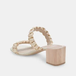 Zeno Sandals Lt Natural Raffia