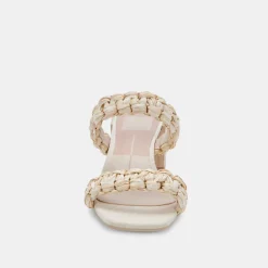 Zeno Sandals Lt Natural Raffia