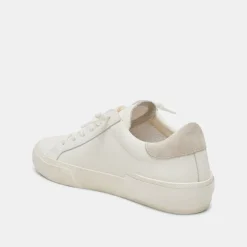 Zina 360 Sneakers White Natural Recycled Leather