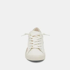 Zina 360 Sneakers White Natural Recycled Leather