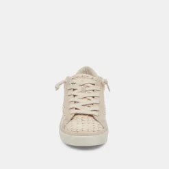 Zina Crochet Sneakers Sandstone Crochet