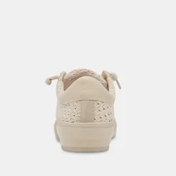 Zina Crochet Sneakers Sandstone Crochet