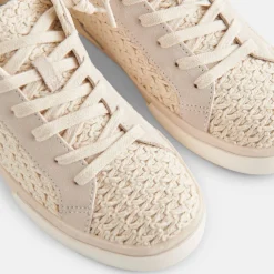 Zina Crochet Sneakers Sandstone Crochet