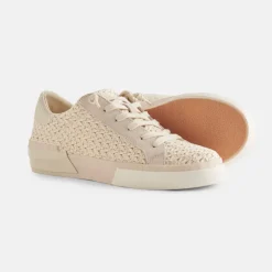 Zina Crochet Sneakers Sandstone Crochet