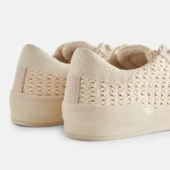 Zina Crochet Sneakers Sandstone Crochet