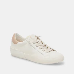 Zina Foam 360 Sneakers White Dune Recycled Leather