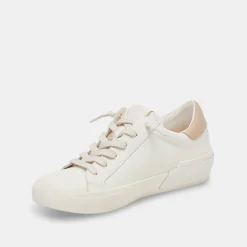 Zina Foam 360 Sneakers White Dune Recycled Leather