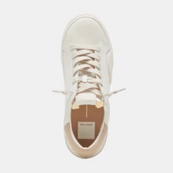 Zina Foam 360 Sneakers White Dune Recycled Leather