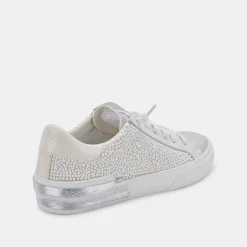 Zina Pearl Sneakers Vanilla Pearls