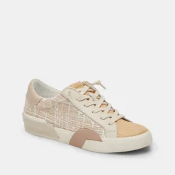 Zina Sneakers Beige Multi Woven