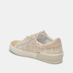 Zina Sneakers Beige Multi Woven