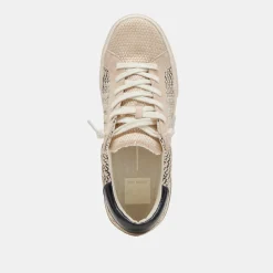 Zina Sneakers Black Natural Raffia