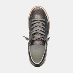 Zina Sneakers Black Spotted Calf Hair