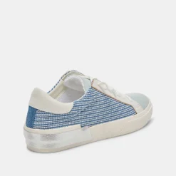 Zina Sneakers Blue Multi Denim