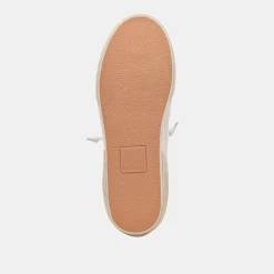 Zina Sneakers Bone Raffia