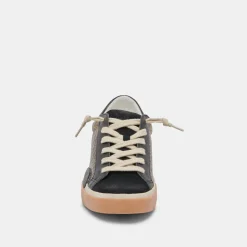 Zina Sneakers Bronze Black Woven