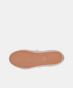 Zina Sneakers Dune Metallic Calf Hair