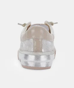 Zina Sneakers Dune Metallic Calf Hair