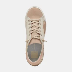 Zina Sneakers Gold Leather