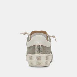 Zina Sneakers Granite Metallic Suede